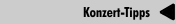 Konzert-Tipps